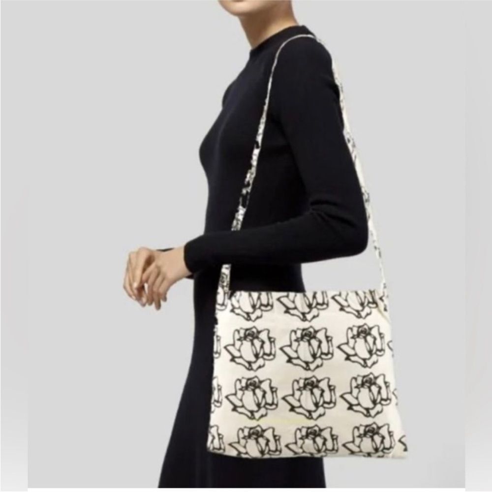 Freda Salvador Floral Canvas Tote